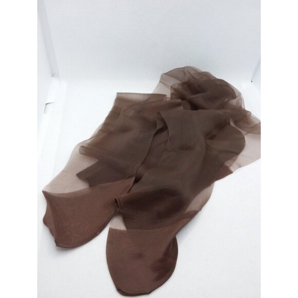 Vintage Camelot Seamless Micro Mesh Nylons Stockings Dark Coffee Canada - Picture 8 of 9